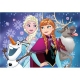 Ravensburger Puzzle - Frozen - Nordlichter, 2x24 Teile