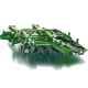 SIKU Farmer - John Deere 9630 mit Amazone Centaur