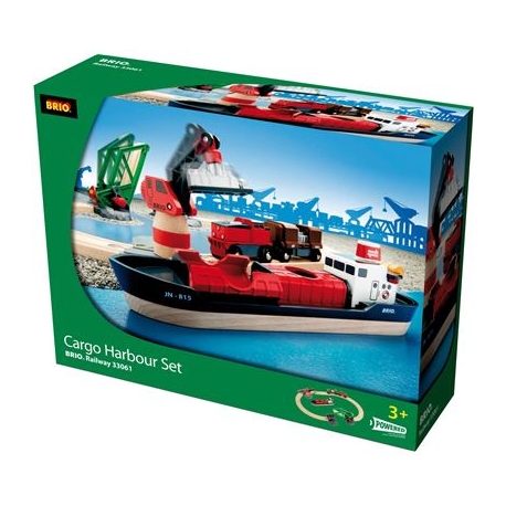 BRIO Bahn - Container Hafen Set