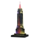 Ravensburger Puzzle - 3D Vision Puzzle - Empire State Building bei Nacht, 216 Teile