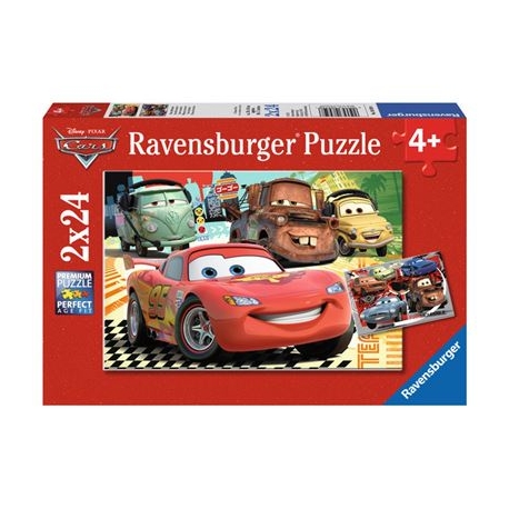 Ravensburger Puzzle - Cars Neue Abenteuer, 2x24 Teile