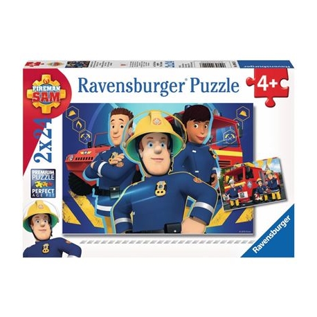 Ravensburger Puzzle - Sam hilft dir in der Not, 2x24 Teile