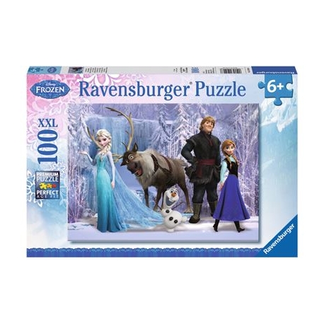 Ravensburger Puzzle - Im Reich der Schneekönigin, 100 XXL-Teile