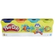 Hasbro - Play-Doh 4er Pack Knete