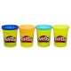 Hasbro - Play-Doh 4er Pack Knete