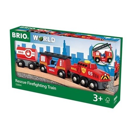 BRIO Bahn - Feuerwehr-Löschzug