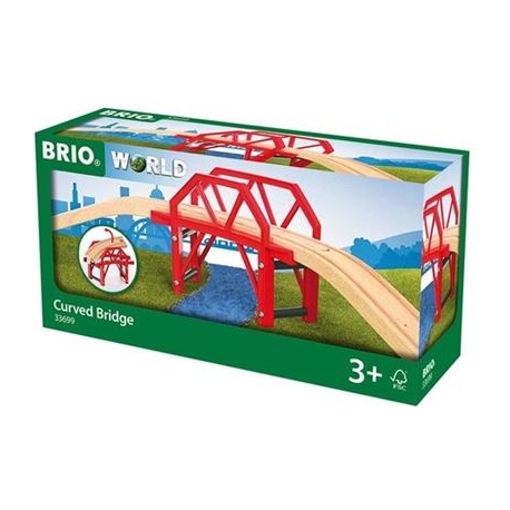 BRIO Bahn - Bahnbrücke mit Auffahrten