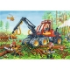 Ravensburger Puzzle - Bagger und Waldtraktor, 2x24 Teile