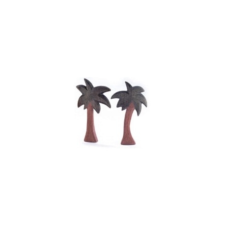 Palmengruppe, 2-teilig - Minis mit Geschenkkiste