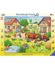 Ravensburger Puzzle - Rahmenpuzzle - Mein kleiner Bauernhof, 24 Teile