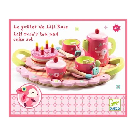 Djeco - Rollenspiel - Lili roses tea party