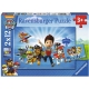 Ravensburger Puzzle - Paw Patrol - Ryder und die Paw Patrol, 2x12 Teile