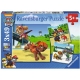 Ravensburger Puzzle - Paw Patrol - Team auf 4 Pfoten, 3x49 Teile