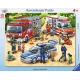 Ravensburger Puzzle - Rahmenpuzzle - Feuerwehr & Krankenwagen, 30 Teile