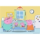 Ravensburger Spiel - Zuhause bei Peppa und Peppa Pig, 12 Teile