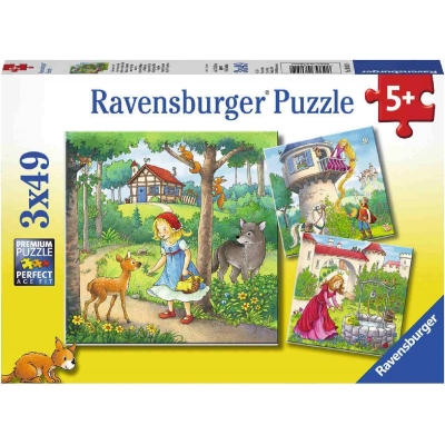 Ravensburger Spiel - Märchen, 3x49 Teile