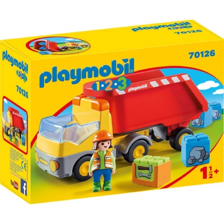 MUKK® Spielwaren Münster - PLAYMOBIL 70126 - 1.2.3 - Kipplaster