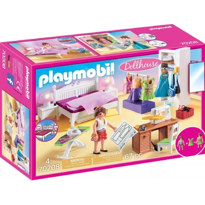 Playmobil® 70208 - Dollhouse - Schlafzimmer mit Nähecke