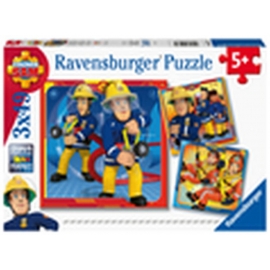 Ravensburger 05077 Puzzle Unser Held Sam 3x49 Teile