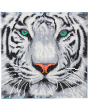 Crystal Art Schneetiger 30x30 cm