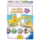 Ravensburger 03074 Puzzle Tierische Baustelle 18 Teile