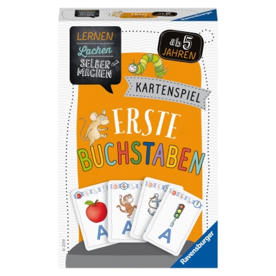 Ravensburger 80659 Lernen Lachen Selbermachen: Kartenspiel Erste Buchstaben