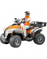 BRUDER bworld - Quad mit Fahrer