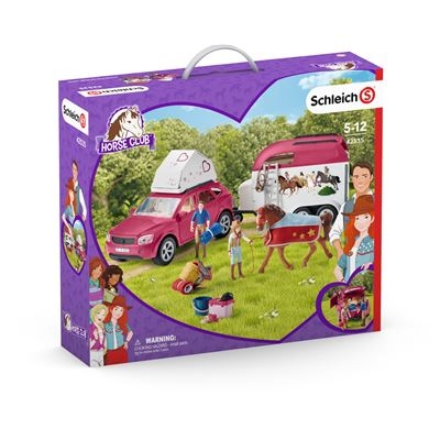 Schleich - Horse Club - Abenteuer mit Auto und Pferdeanhänger