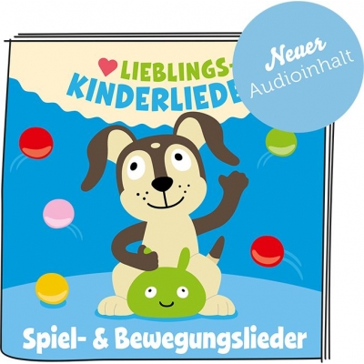 Tonie Spiel & Bewegungslieder (Relaunch/grün)