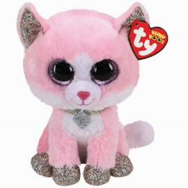 Fiona Pinke Katze - Beanie Boo - Reg