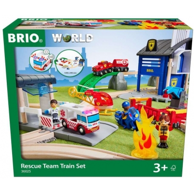 BRIO - Polizei und Feuerwehr Set