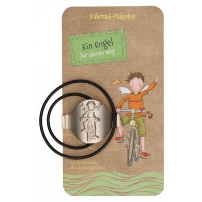 Fahrrad-Plakette - Ein Engel für deinen Weg